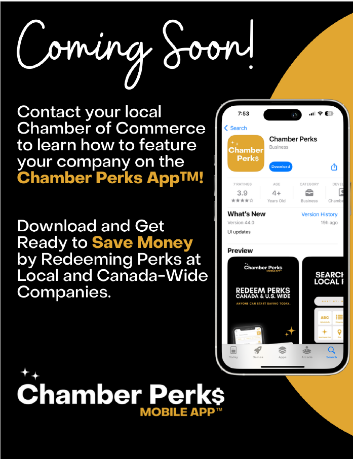 APPLICATION CHAMBER PERKS MOBILE APP - Infolettre du...