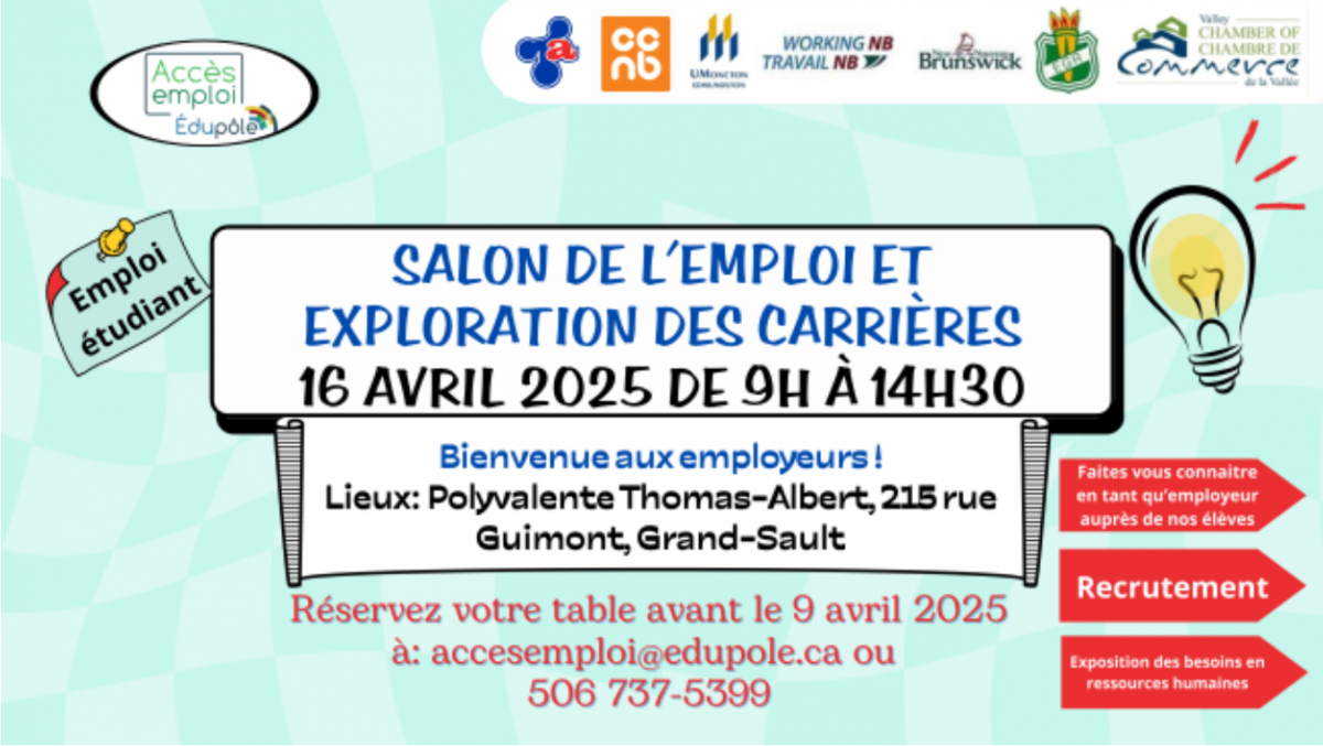 SALON DE L'EMPLOI ET EXPLORATION CARRIÈRES
