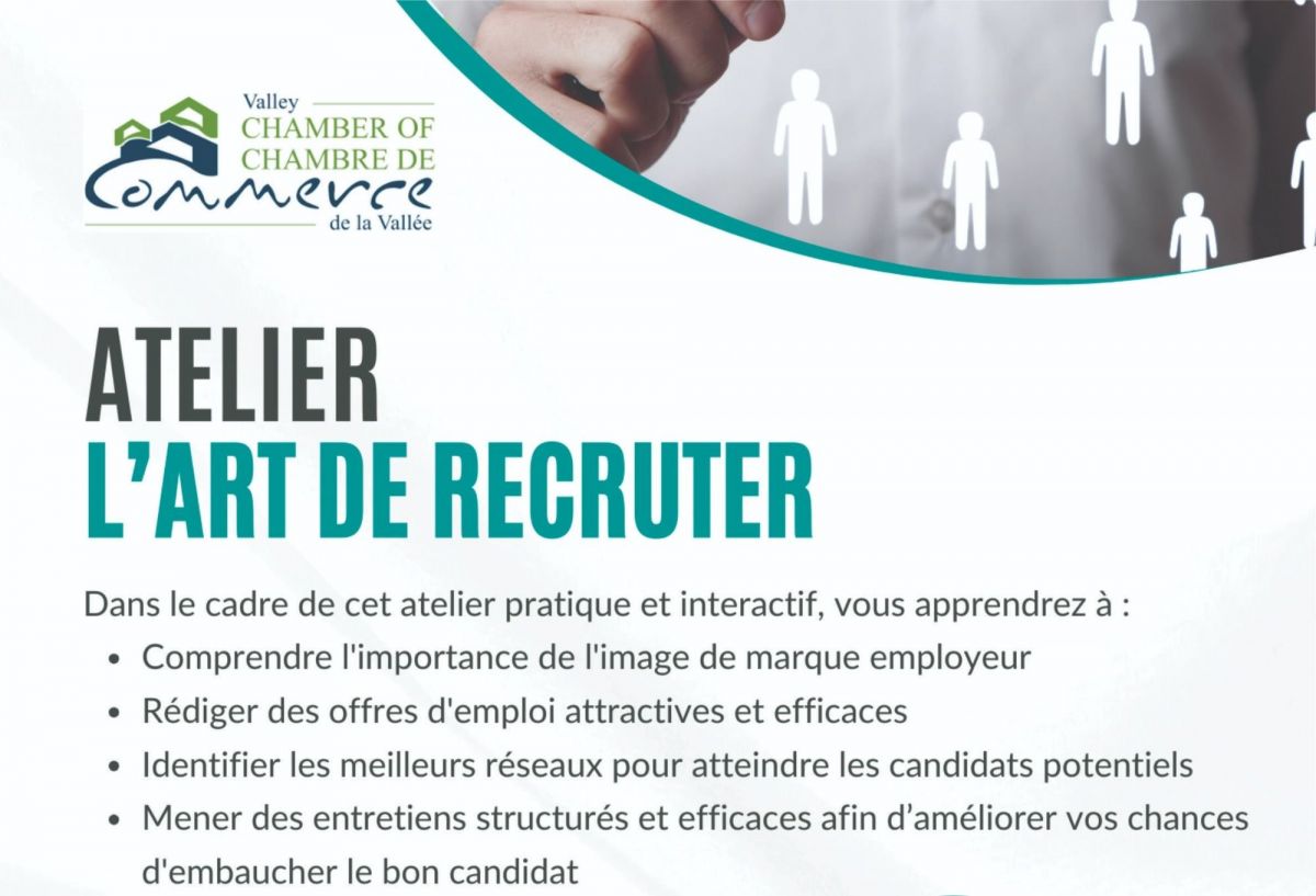 Atelier l'art de recruter